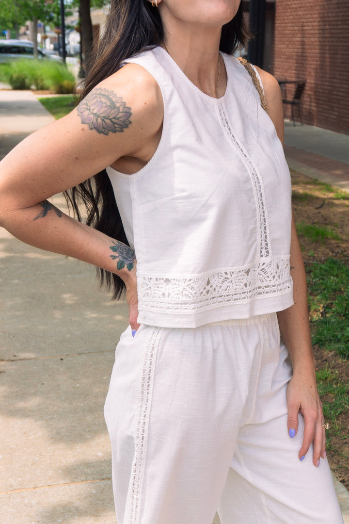 Isla Embroidered Top