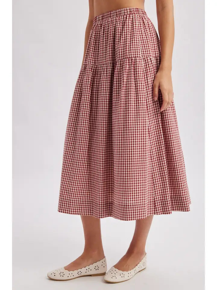 Quinn Tiered Maxi Skirt