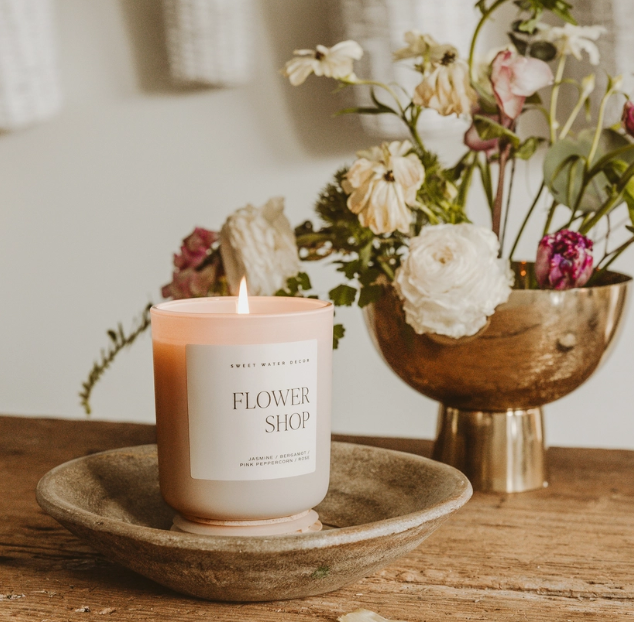 Flower Shop Candle