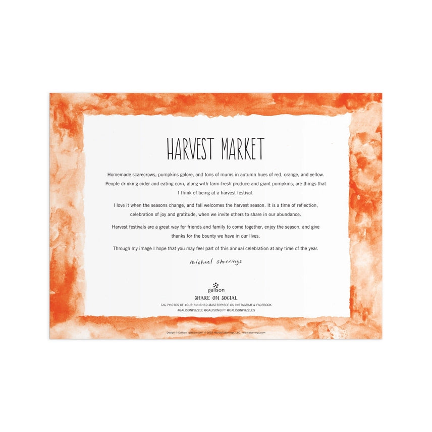 Harvest Market Puzzle