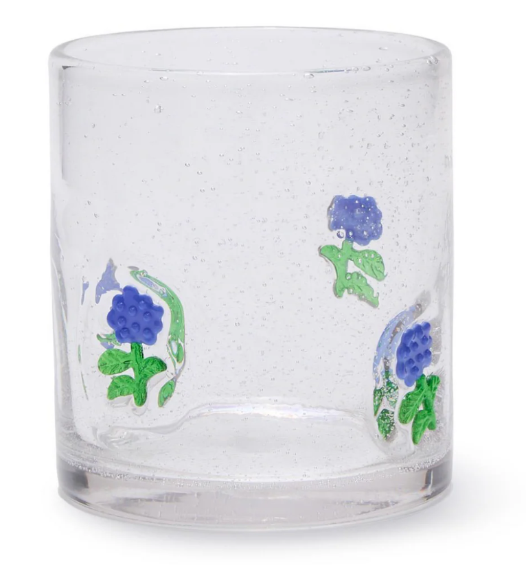 Blue Hydrangea Icon Glass