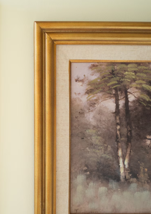 Country-side Framed Art (Canoe)