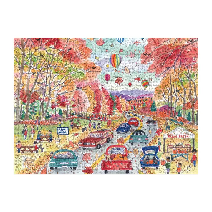 Leaf Peeping Puzzle