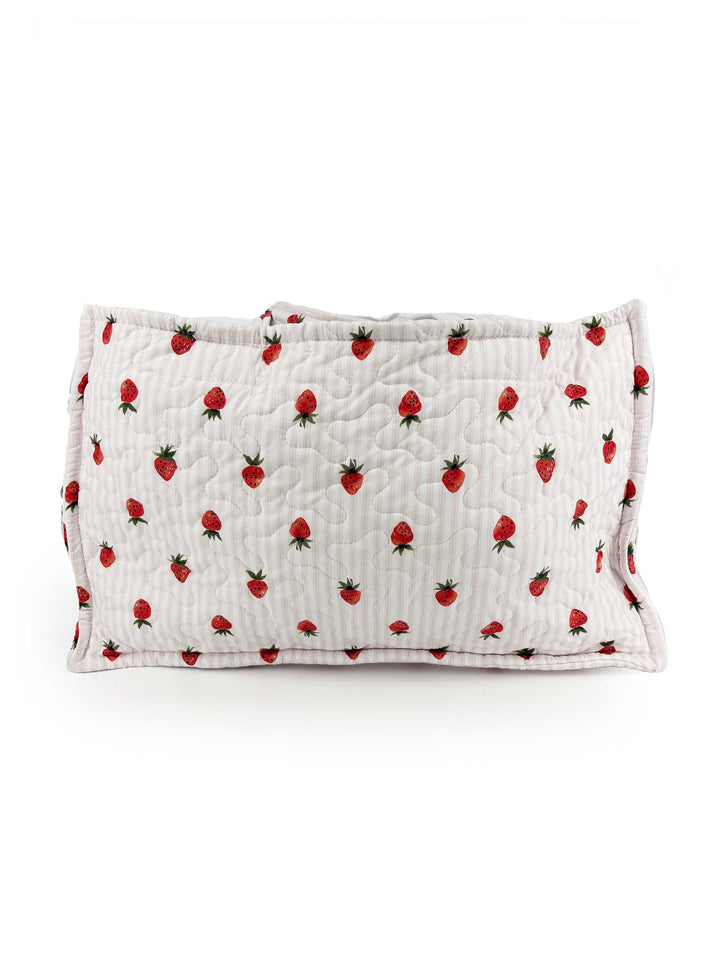 Strawberry Crush Quilted Hot Tools Bag