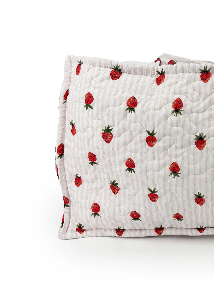 Strawberry Crush Quilted Hot Tools Bag