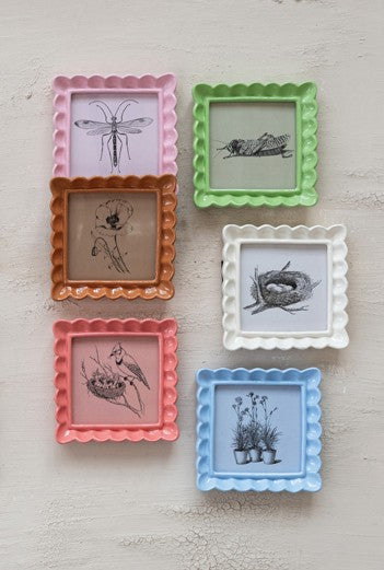 Ruffled Picture Frames
