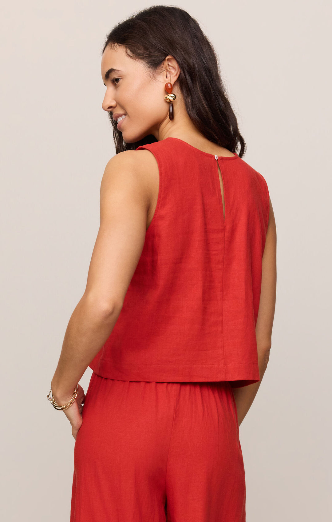 Sloane Linen Tank