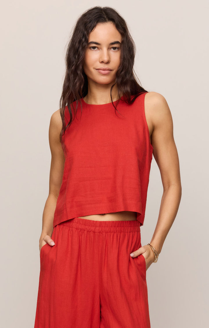 Sloane Linen Tank