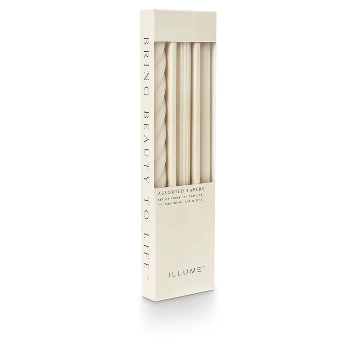 Ivory Taper Candles