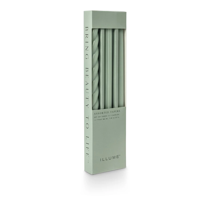 Sage Green Taper Candles