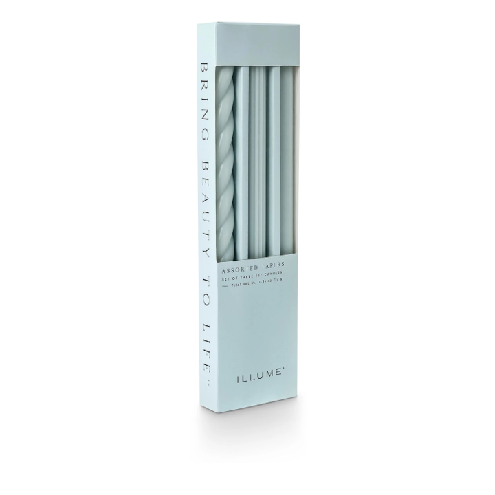 Sky Blue Taper Candles
